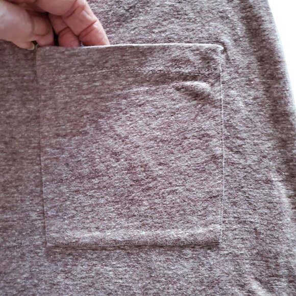 LOGO by Lori Goldstein Sleeveless Asymmetric Tunic Linen Blend Knit Size XS - Picture 7 of 15